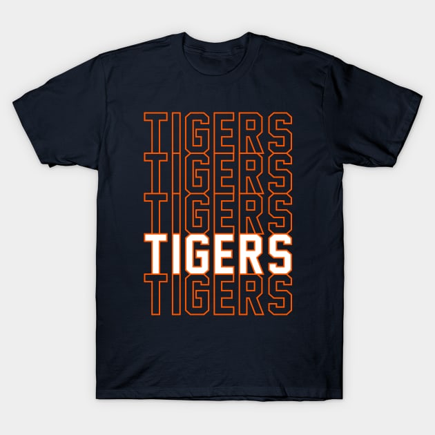 TIGERS T-Shirt by Throwzack